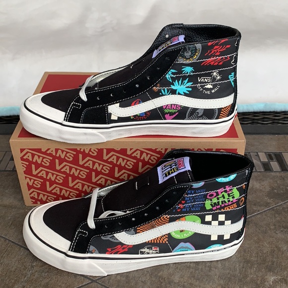VANS SK8-Hi 138 DECON V66 Black/Multi Men’s - Picture 2 of 16
